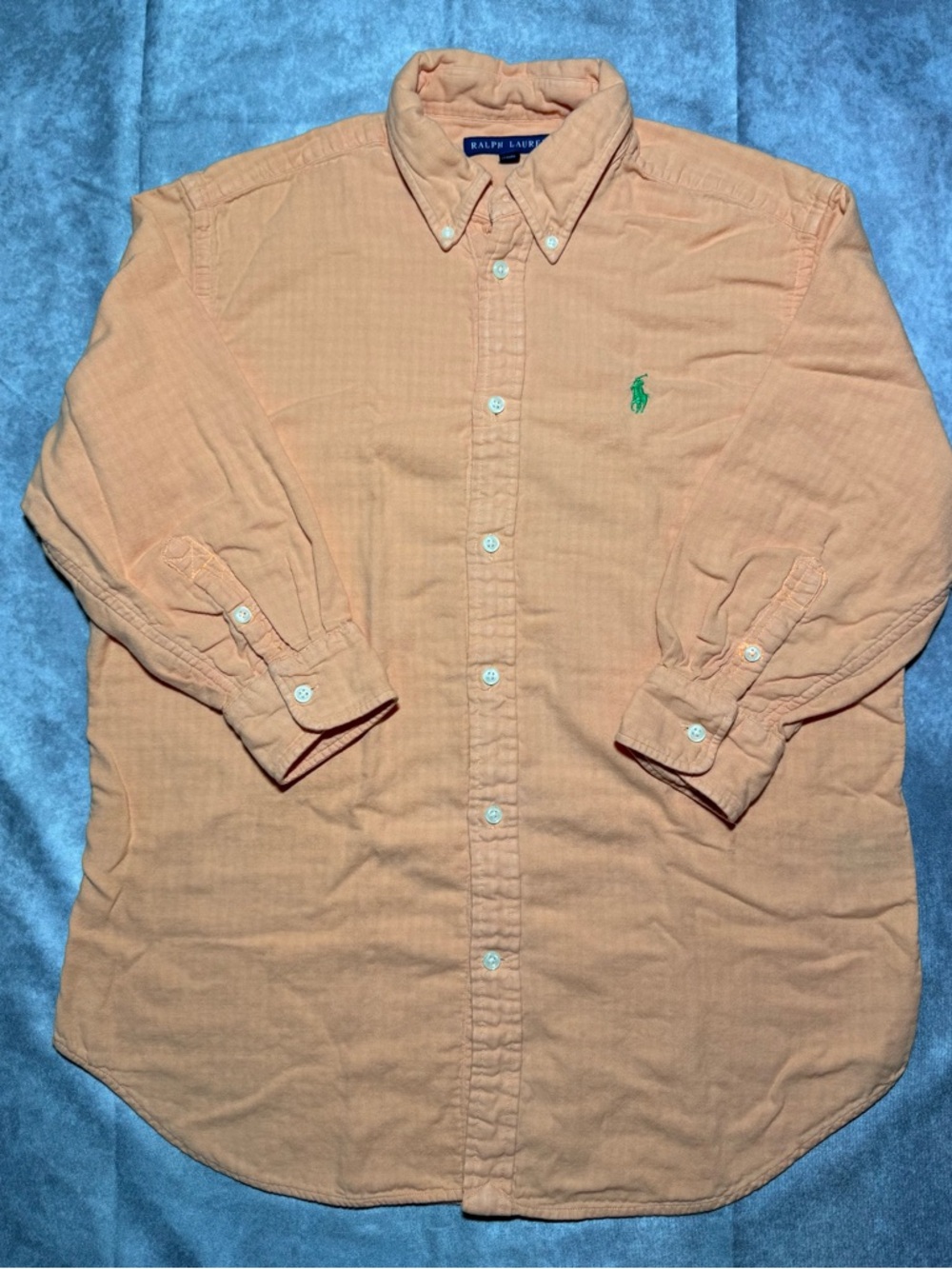 Ralph Lauren Men's Button-Down Shirt - Peach